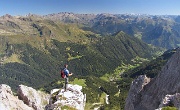 35 Cengia ultra panoramica sulla sottostante Valcanale..!!